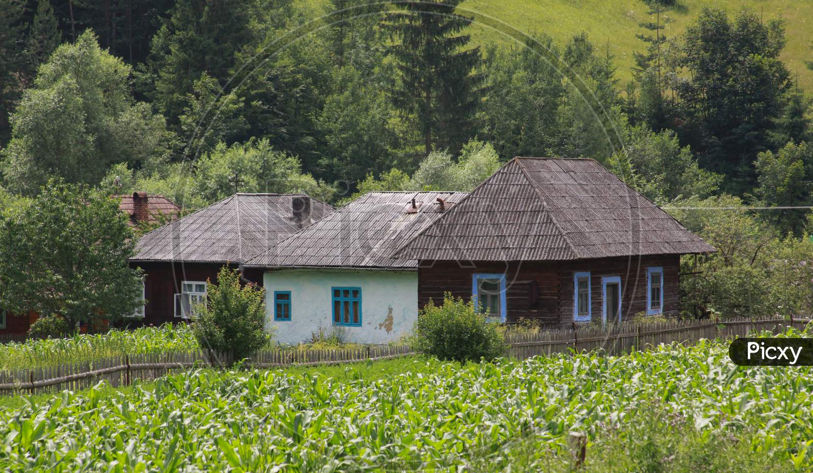 Traditional Houses Moldova Transylvania Romania