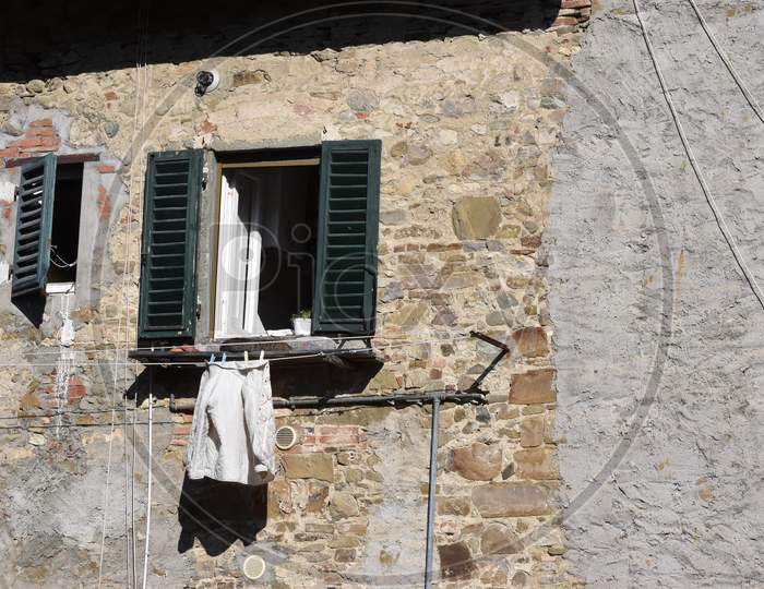 The simple daily display shows beauty in Tuscany Italy