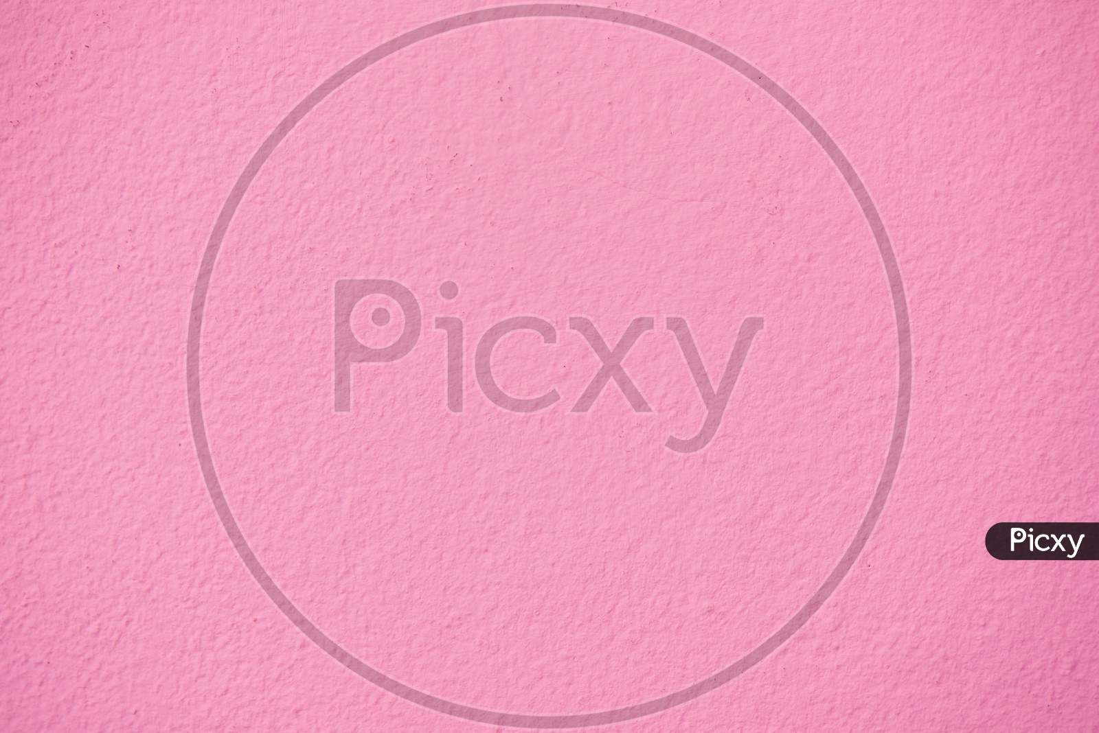 Pink Texture Wallpaper Of Of Wall. Closed Up And Full Of Copyspace. Interior Concept