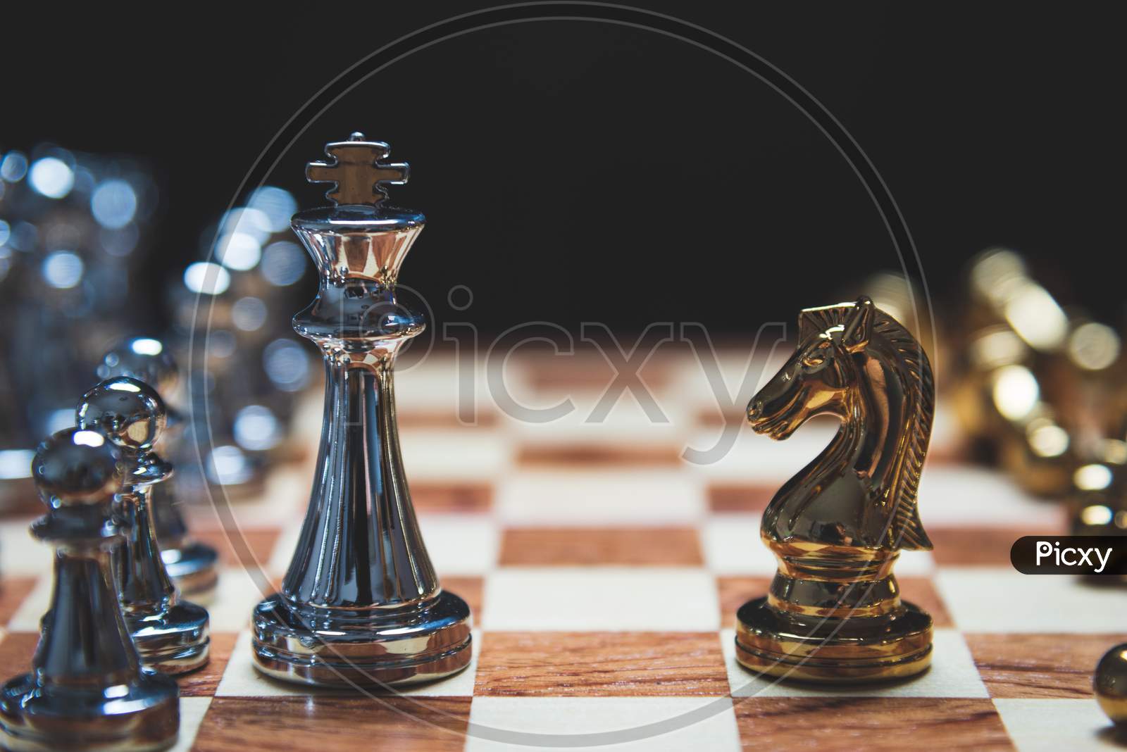 Checkmate Strategy Closeup Of Chess Player Thinking About Next Move Stock  Photo - Download Image Now - iStock