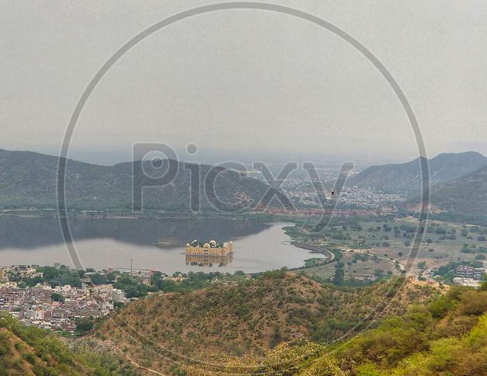 Top View of Jaipur City