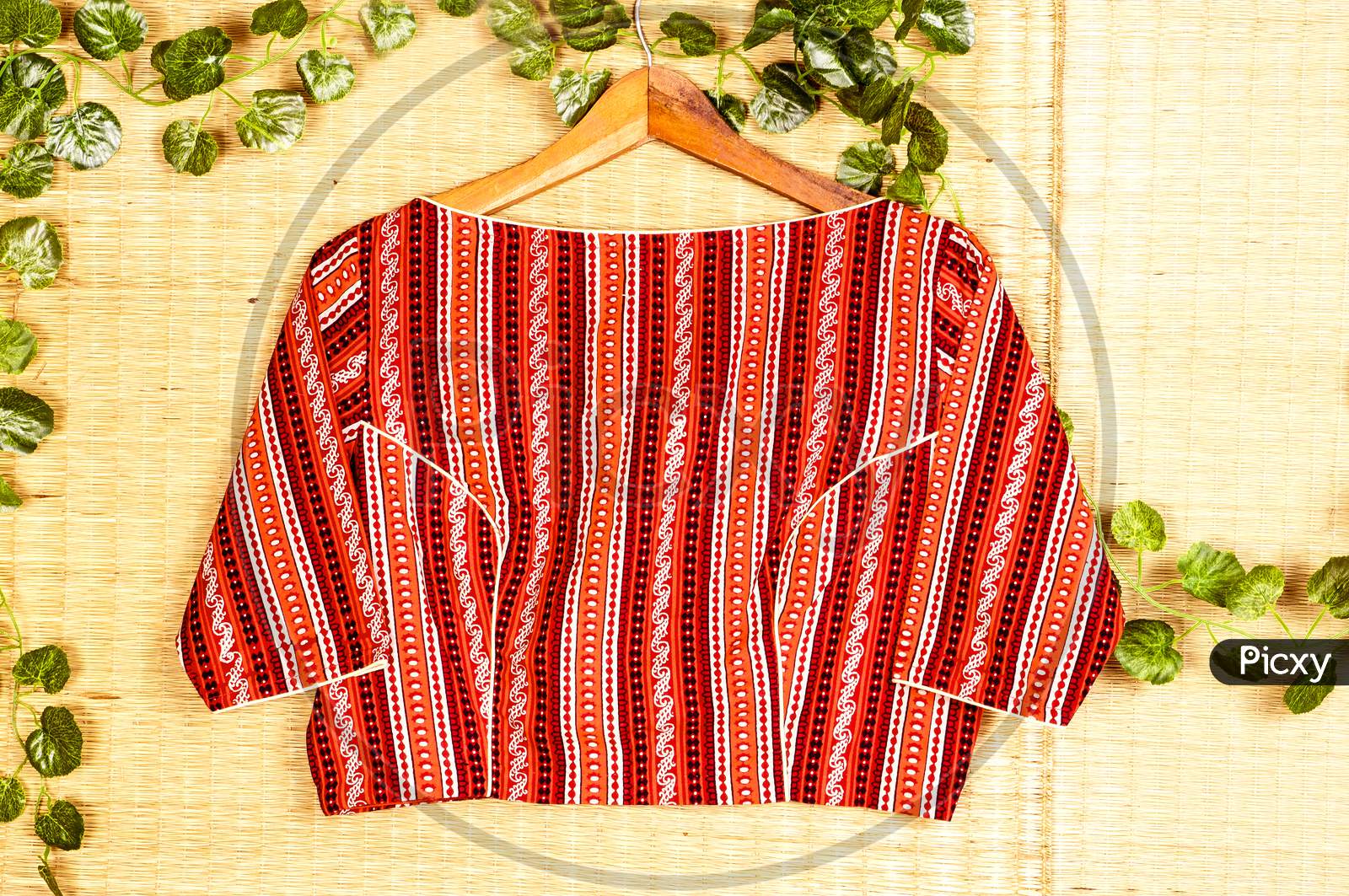 Cotton khadi work blouse designs for saree