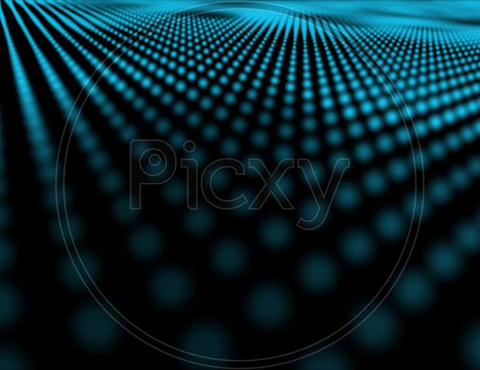 Digital Transformation Modern Technology Abstract Network Wire Frame. Background And Texture Concept. Motion Illustration Theme.