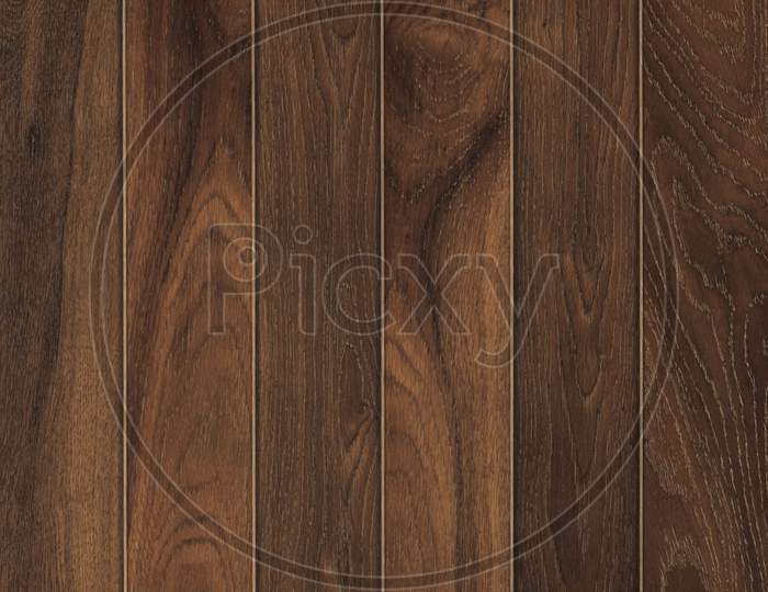 Brown Wooden Wall Plank Texture Background.