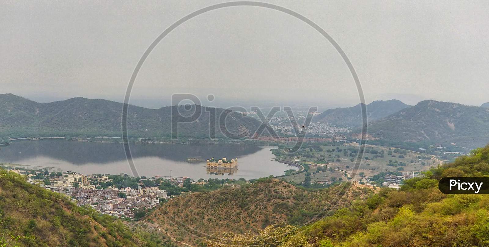 Top View of Jaipur City