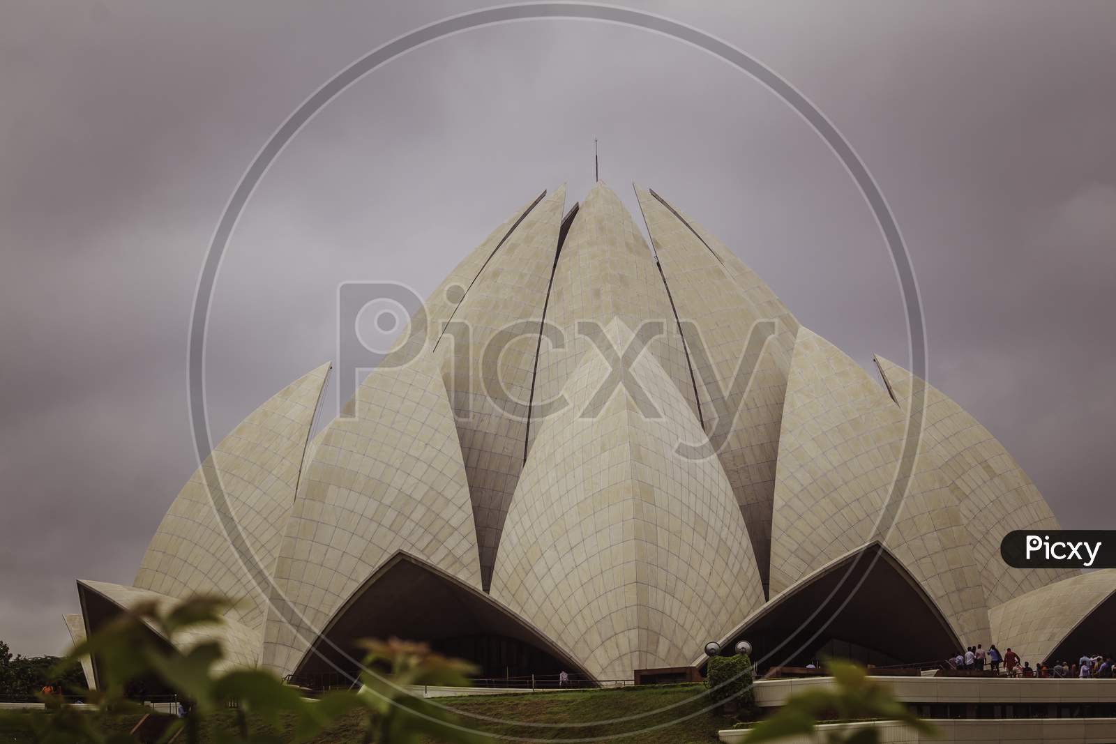 The Lotus Temple, Located In New Delhi, India, Is A Bahai House Of Worship