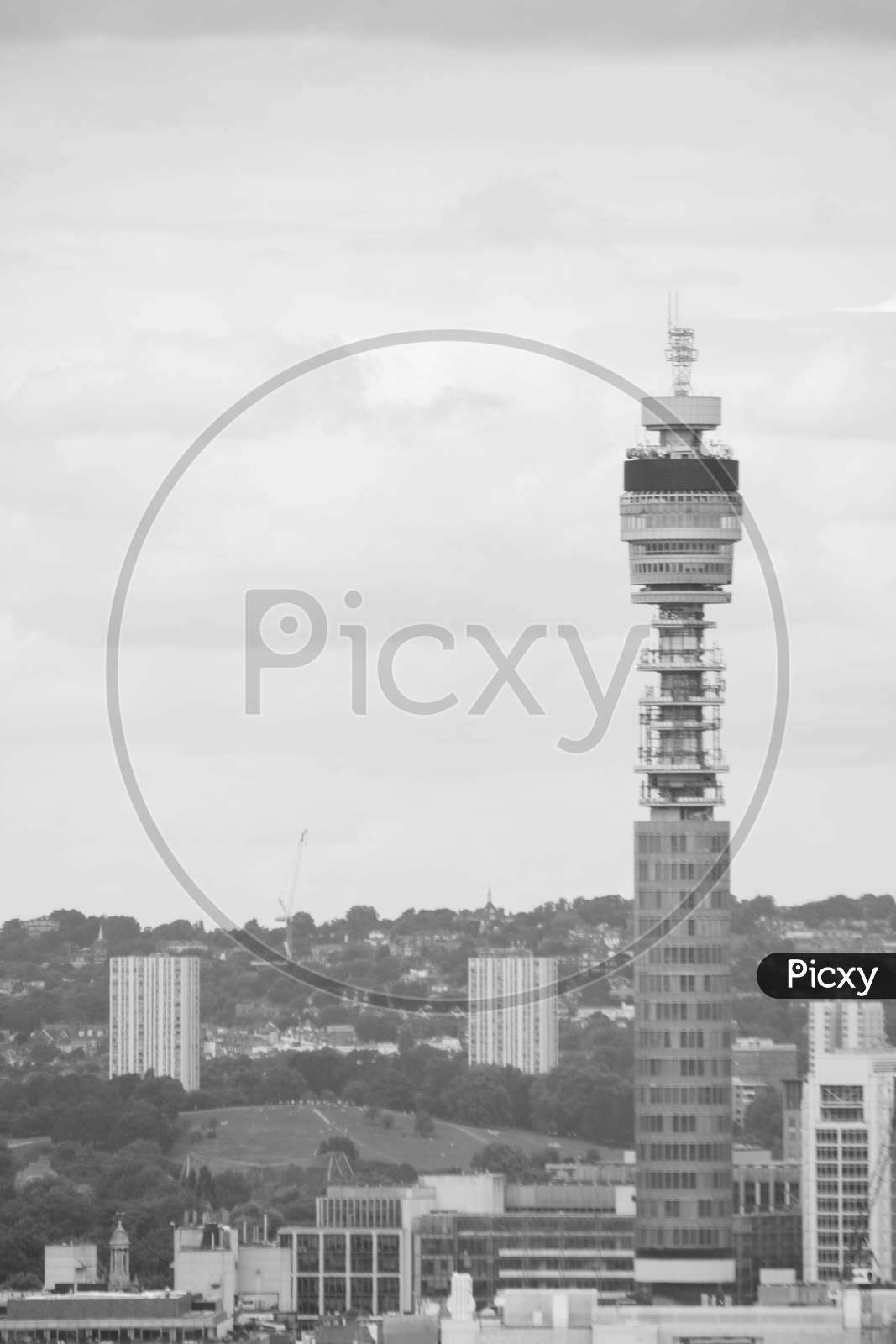 Bt Tower In London England
