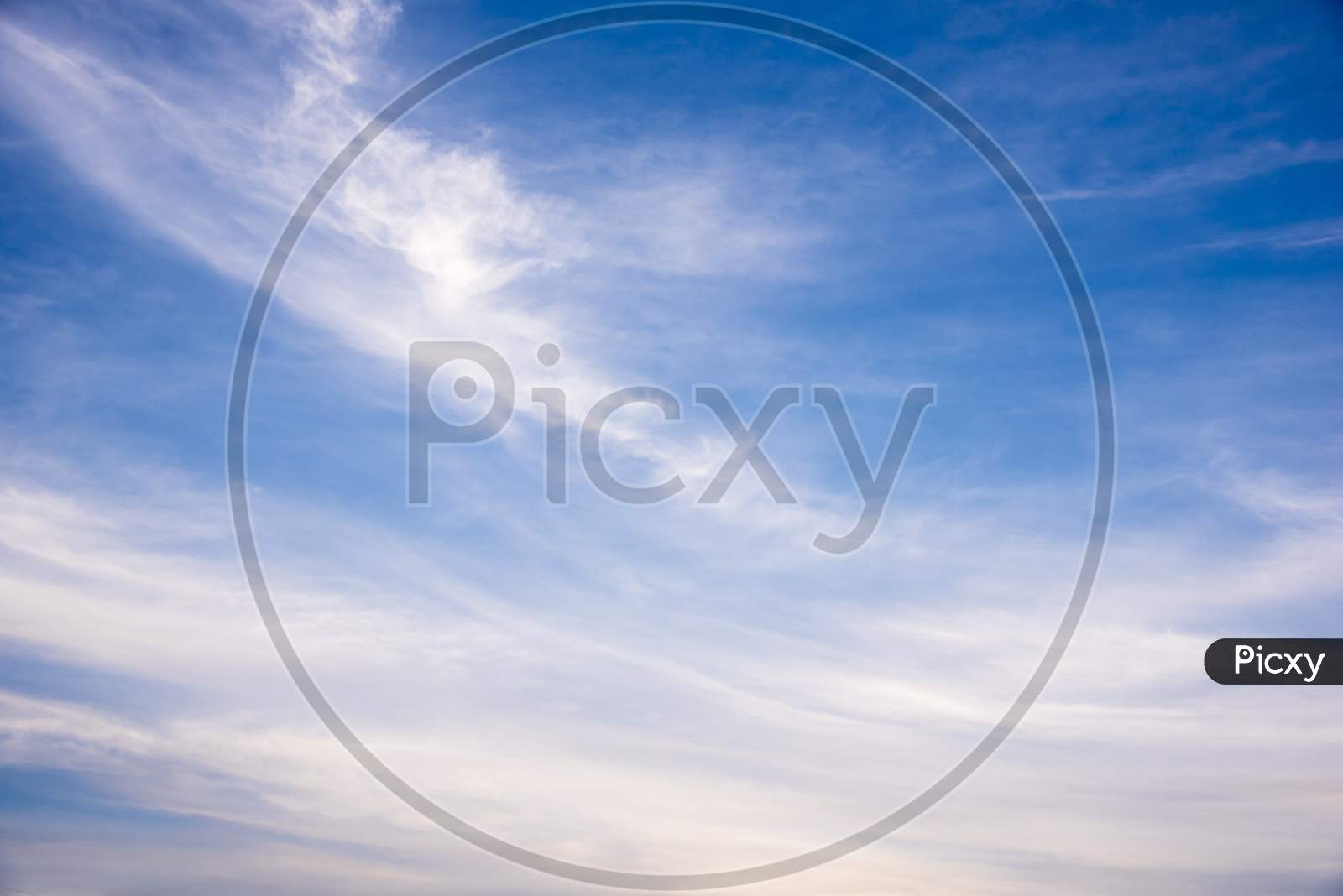Blue Sky With Cloud In Nature, Cloudy, Holiday Concept, Travel Concept