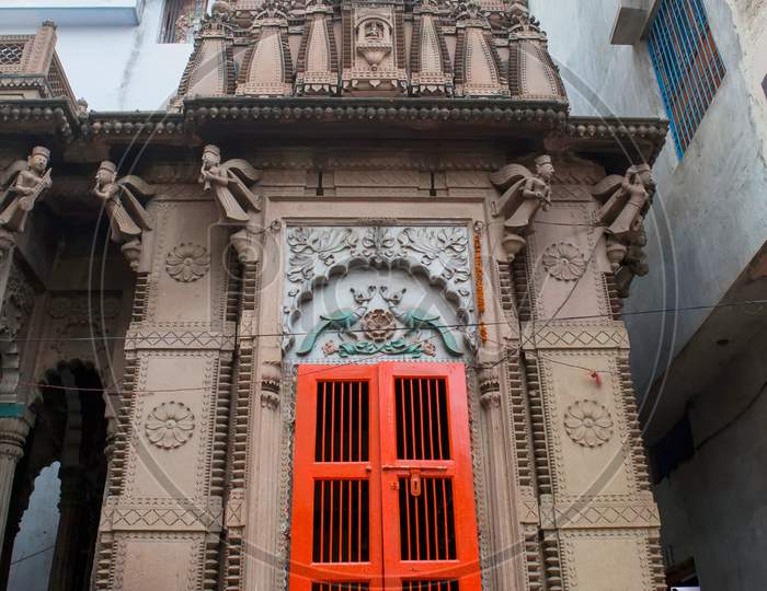 An Old Temple In Varanasi