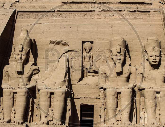 Imgae Of Search Abu Simbel Temples, Egypt.