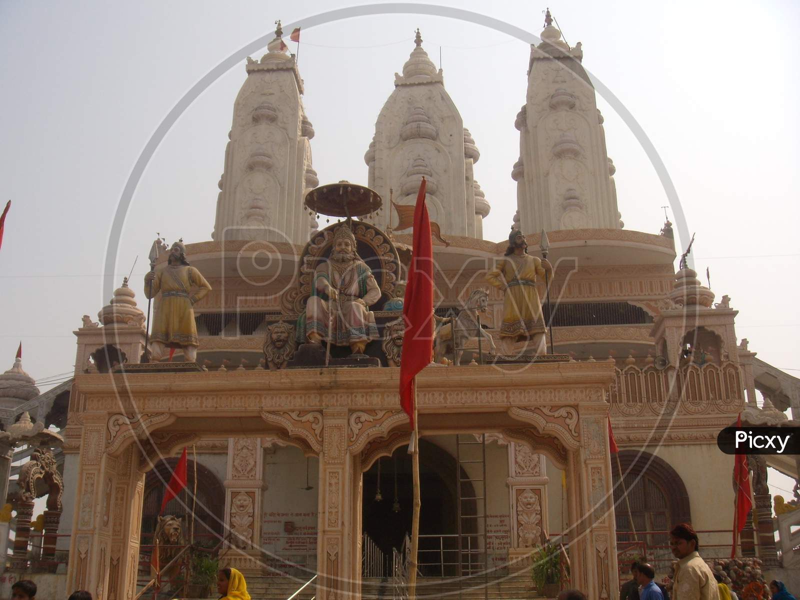 view of Radha Krishna Temple in Renukoot