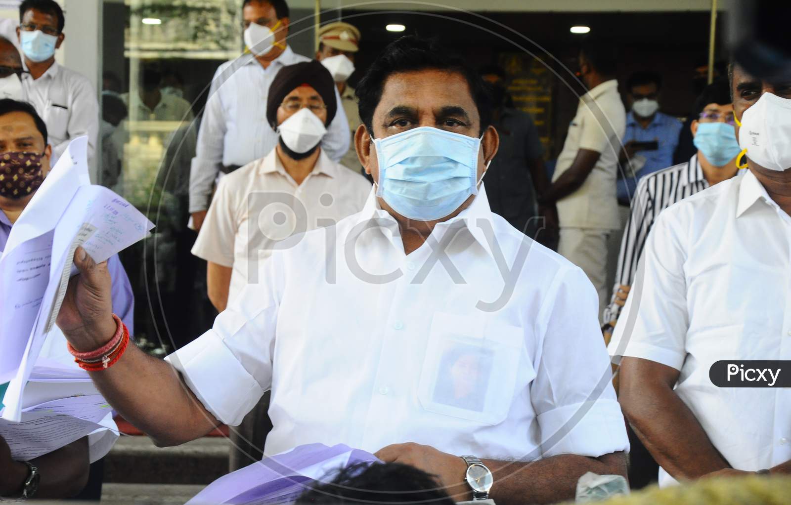 Image Of Tamil Nadu Chief Minister K Palaniswami Press Conference ...