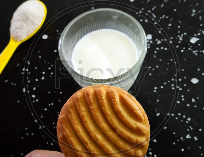 Goodday Biscuit with Milk and Sugar crystals