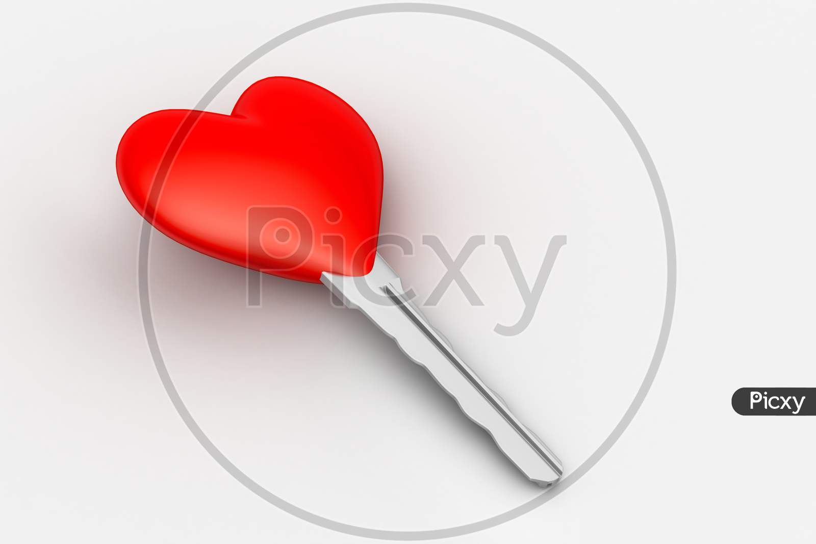 Heart Shaped Key