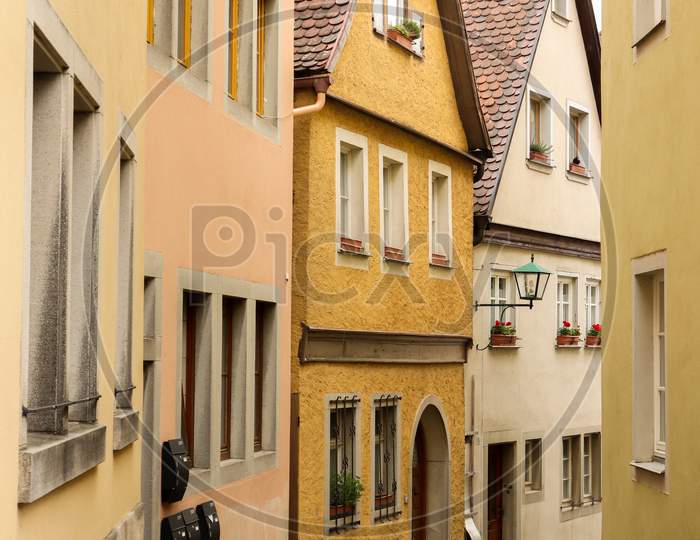Street In Rothenburg, Germany