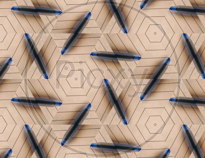 Pen-paper pattern design.