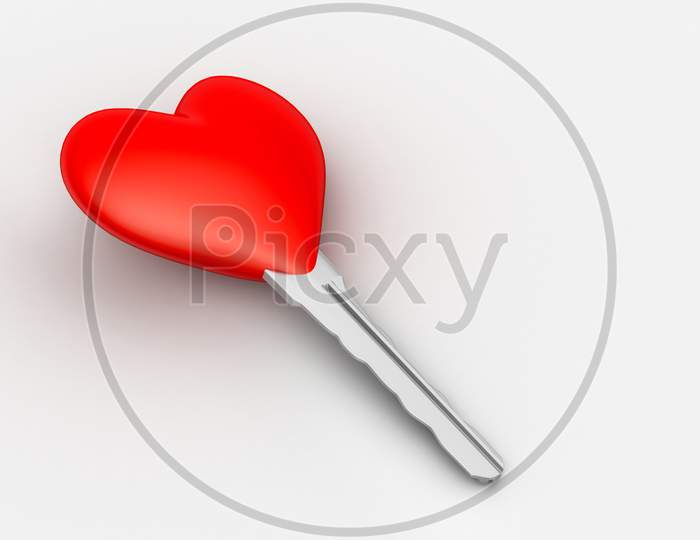 Heart Shaped Key