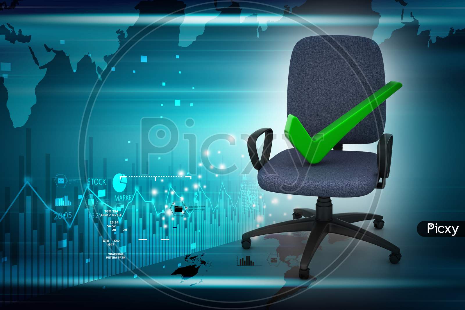 Right Mark Sitting Comfortable Computer Chair