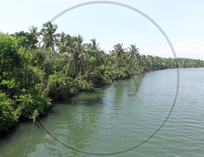 Scenic Images of Kerala (India).
