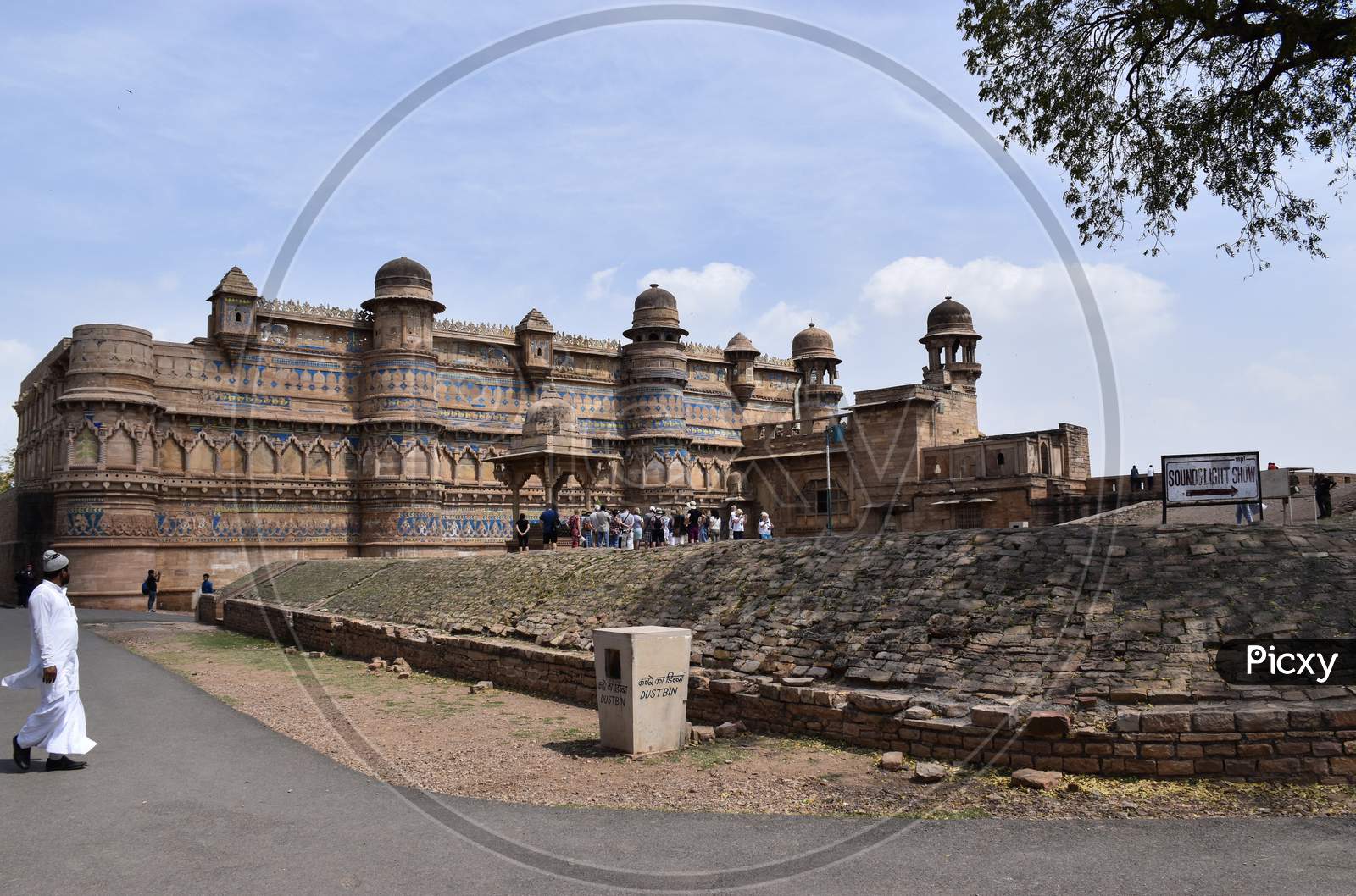 Man Singh Palace In 'Gwalior Fort'