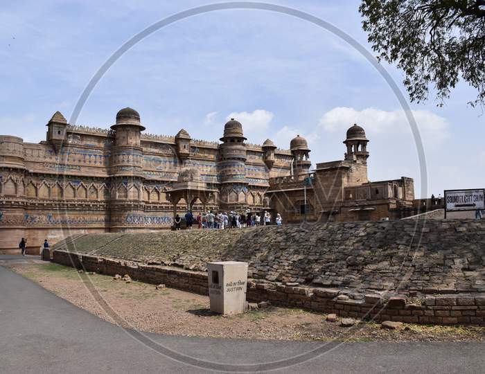 Man Singh Palace In 'Gwalior Fort'