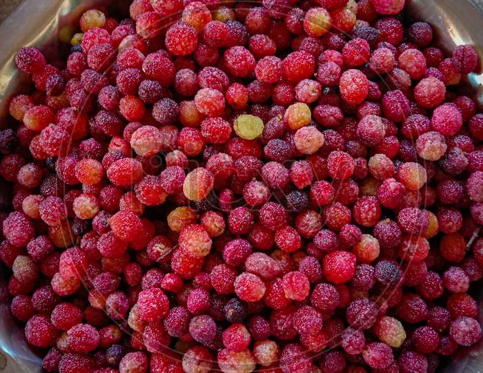 kafal, famous local tree berries in himachal and utrakhand.