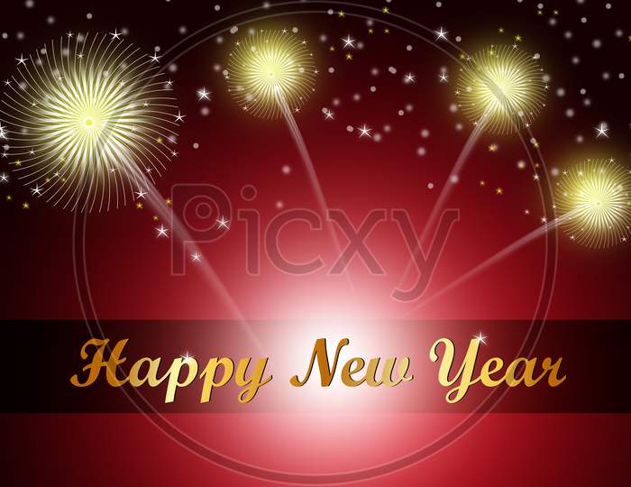 Happy New Year 2015 Celebration Concept