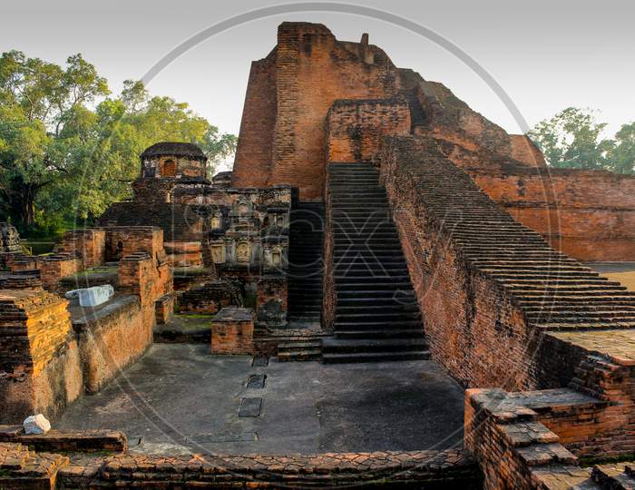 Ancient Nalanda University in Bihar/India.