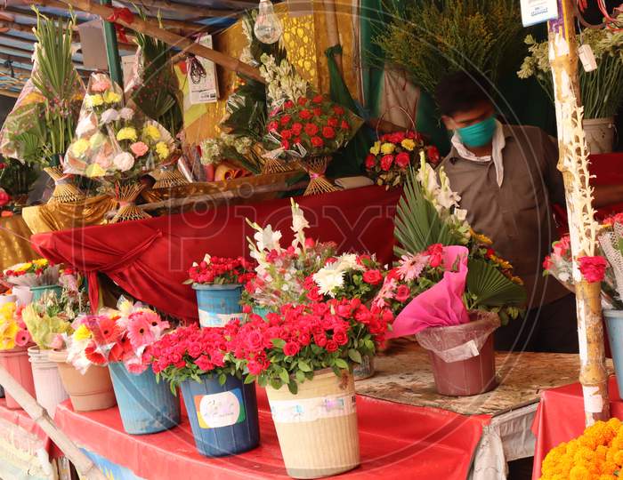 Flower seller