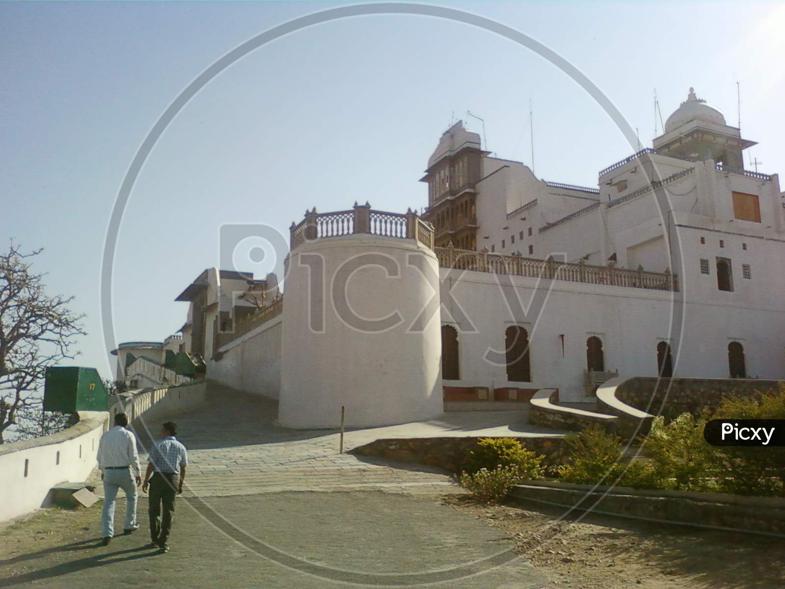 view of monsoon palace, Udaipur