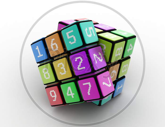 jigsaw puzzle rubik cube