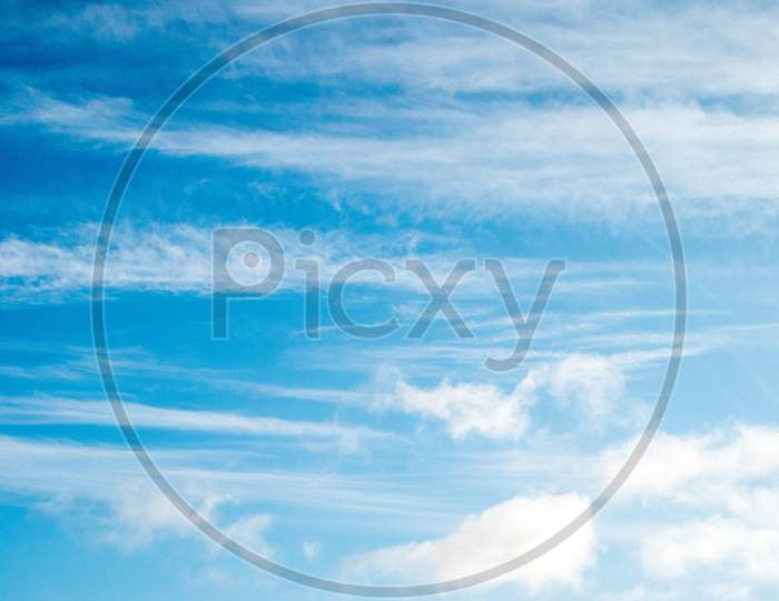 Blue Skies Background