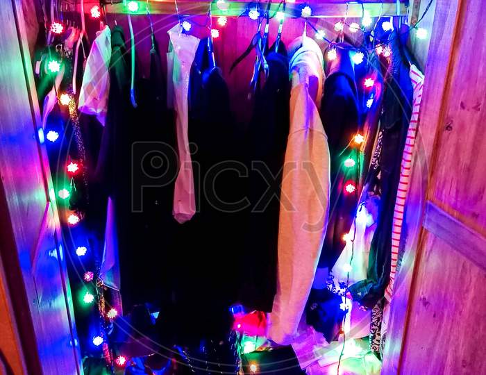 Christmas Cupboard Lights