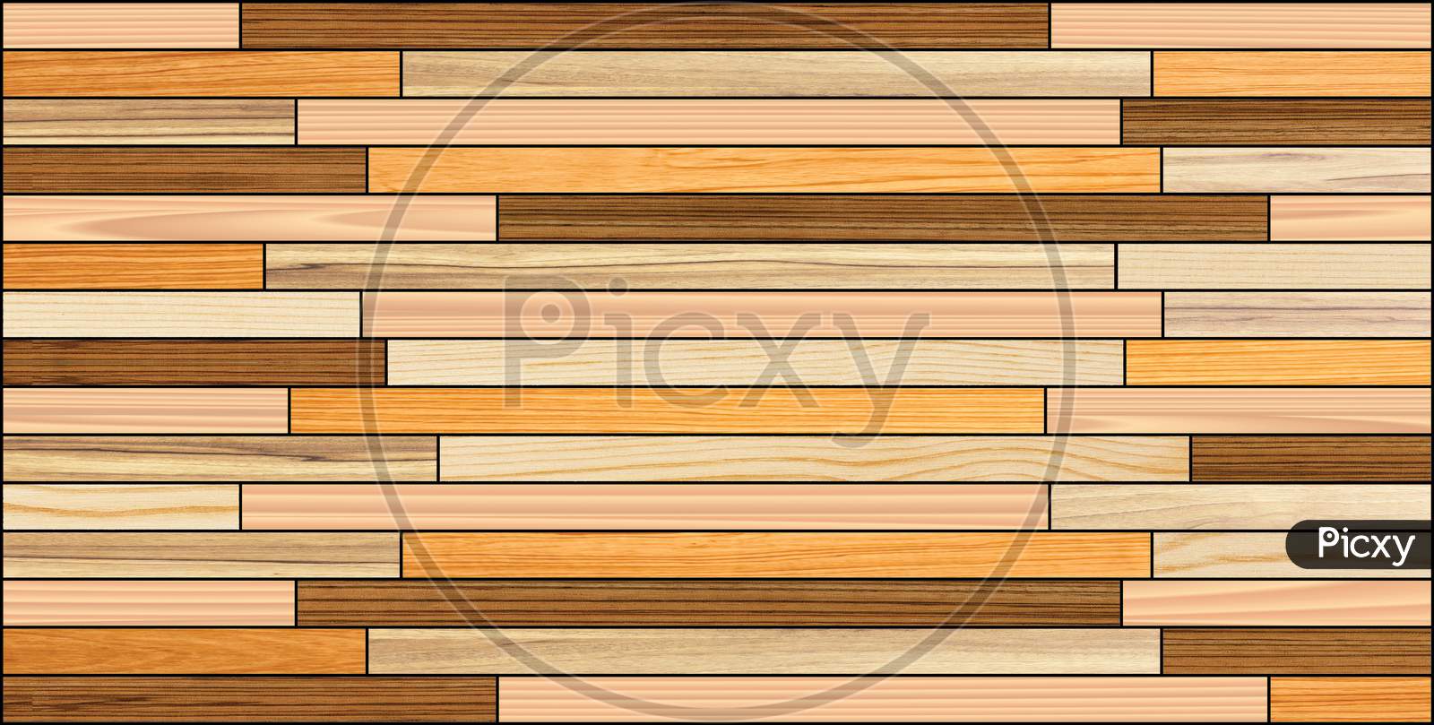 Wood Plank Wall Decor Background Texture.