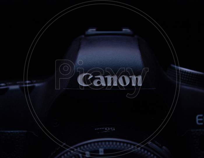 Canon Camera With 50 Mm Lens F 1.8