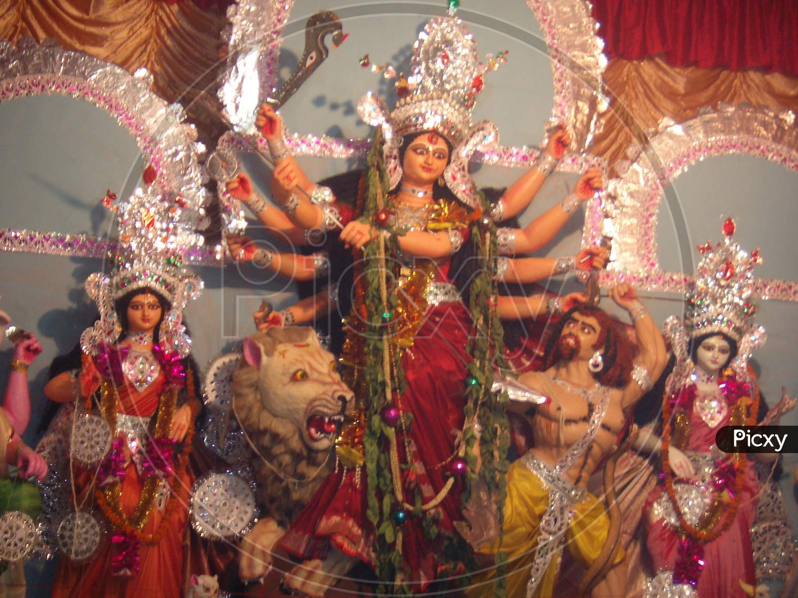 Durga puja celebration