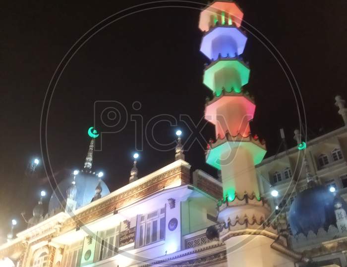 picture of mosque in Ramadam festival