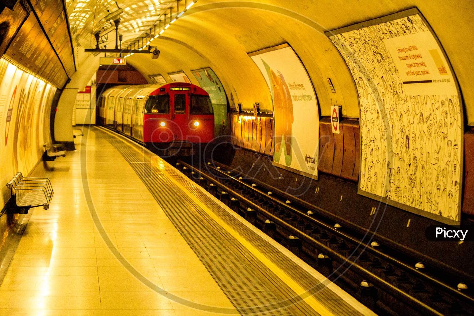 Underground Platform View