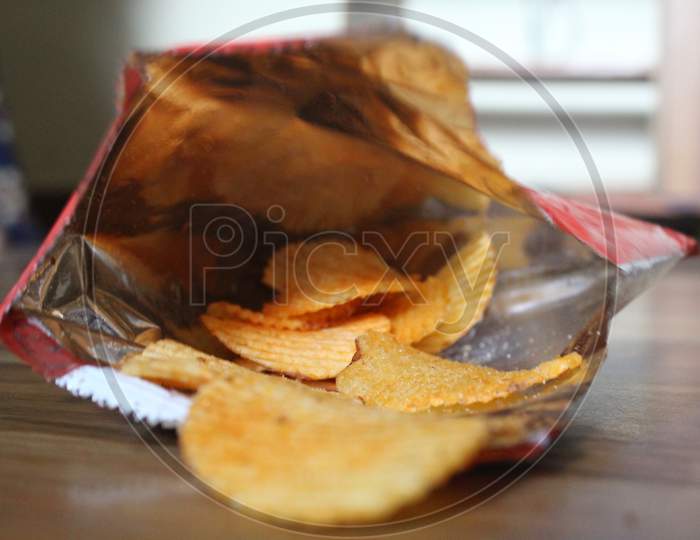Potato chips photo.