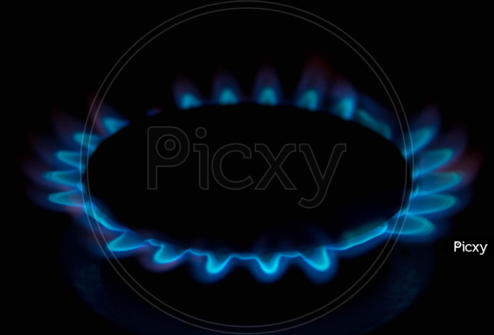 Gas Supply Flame