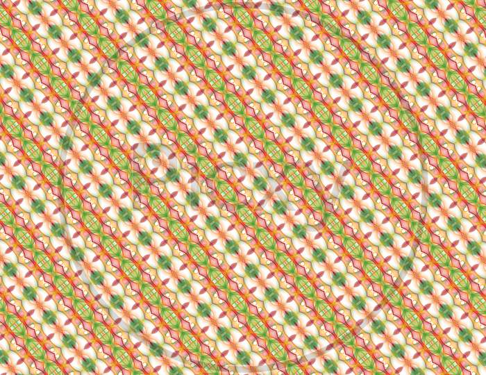 Tile and fabric pattern design.