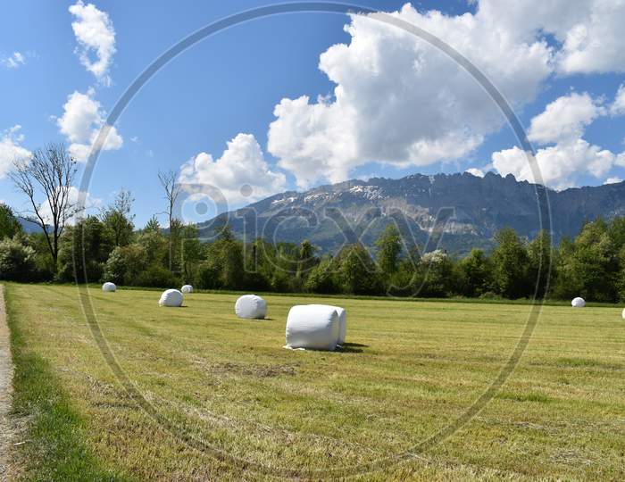 Liechtenstein beautiful landscape and nature 3.5.2020