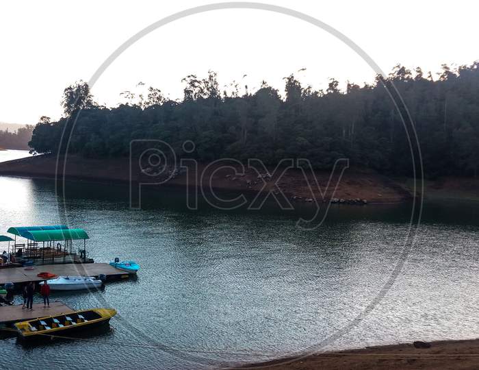 View of pykara lake,Ooty,India