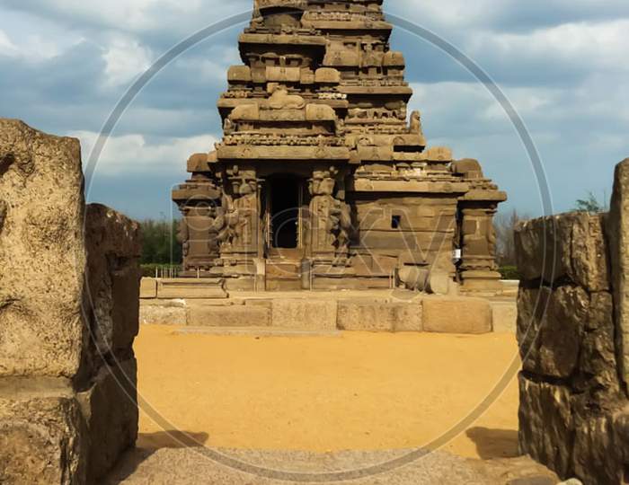 Shore temple at Mahabalipuram,heritage site