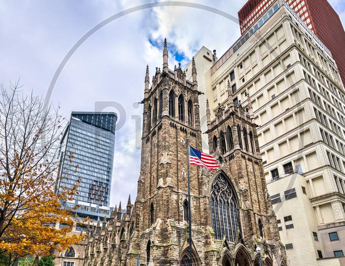 First Presbyterian Church In Downtown Pittsburgh, Pennsylvania