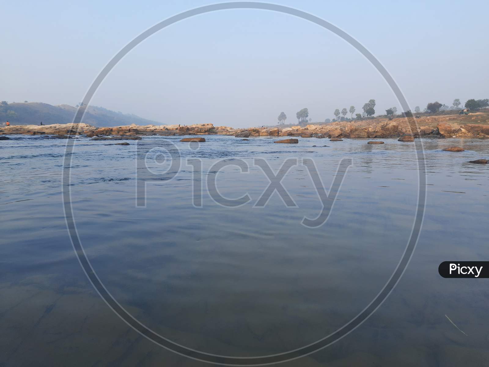 Barakar river Jharkhand India.