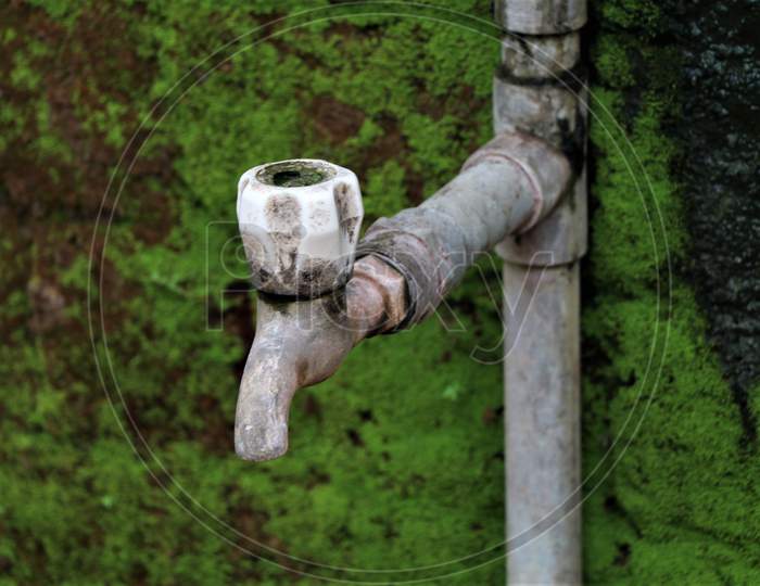 Old water pipe