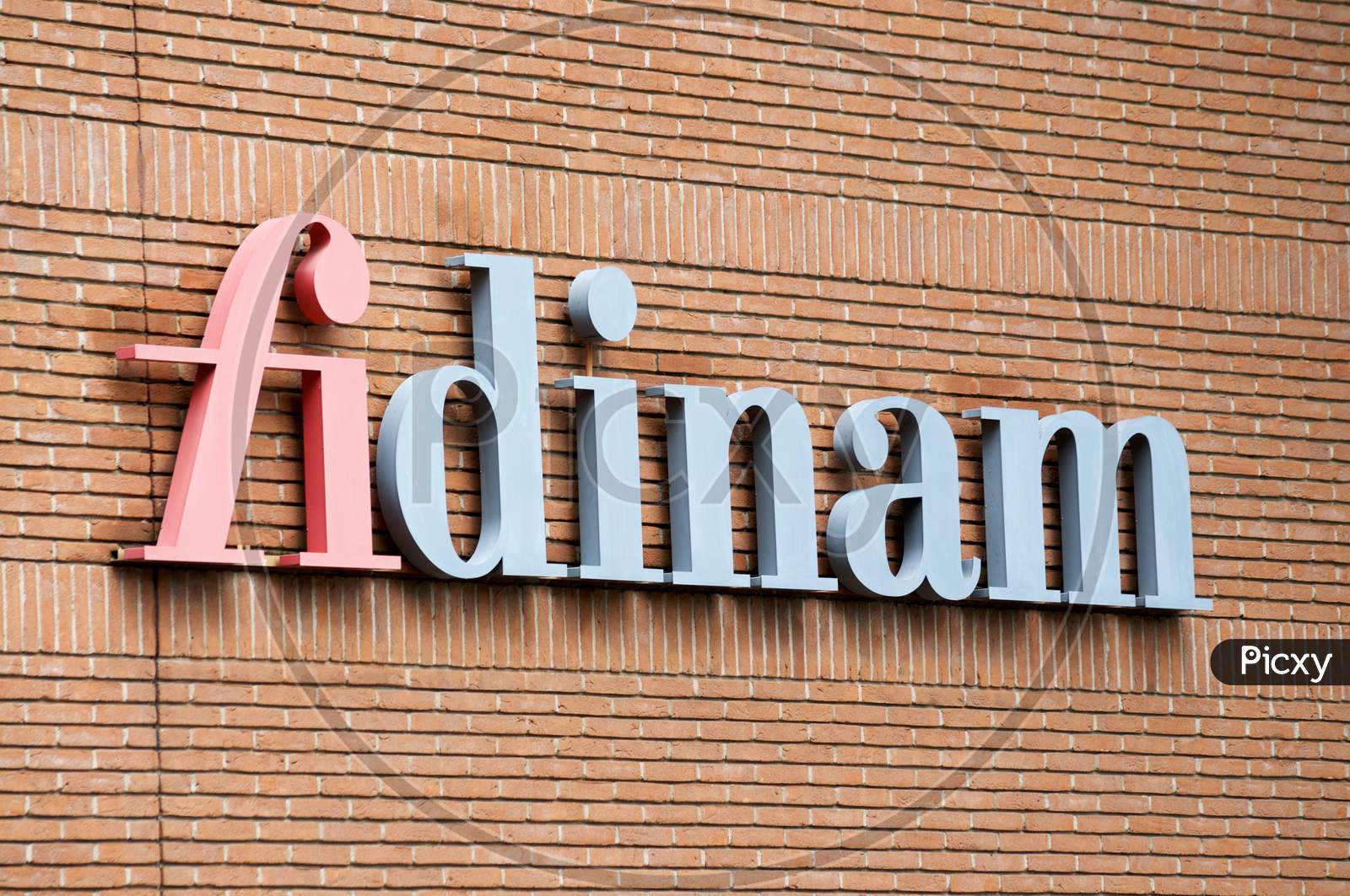 Fidinam Logo Hangin At The Headquarters In Lugano