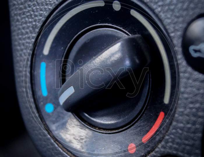 Car Fan Temperature Knob