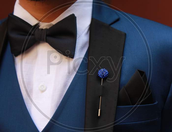 elegant suit and tie